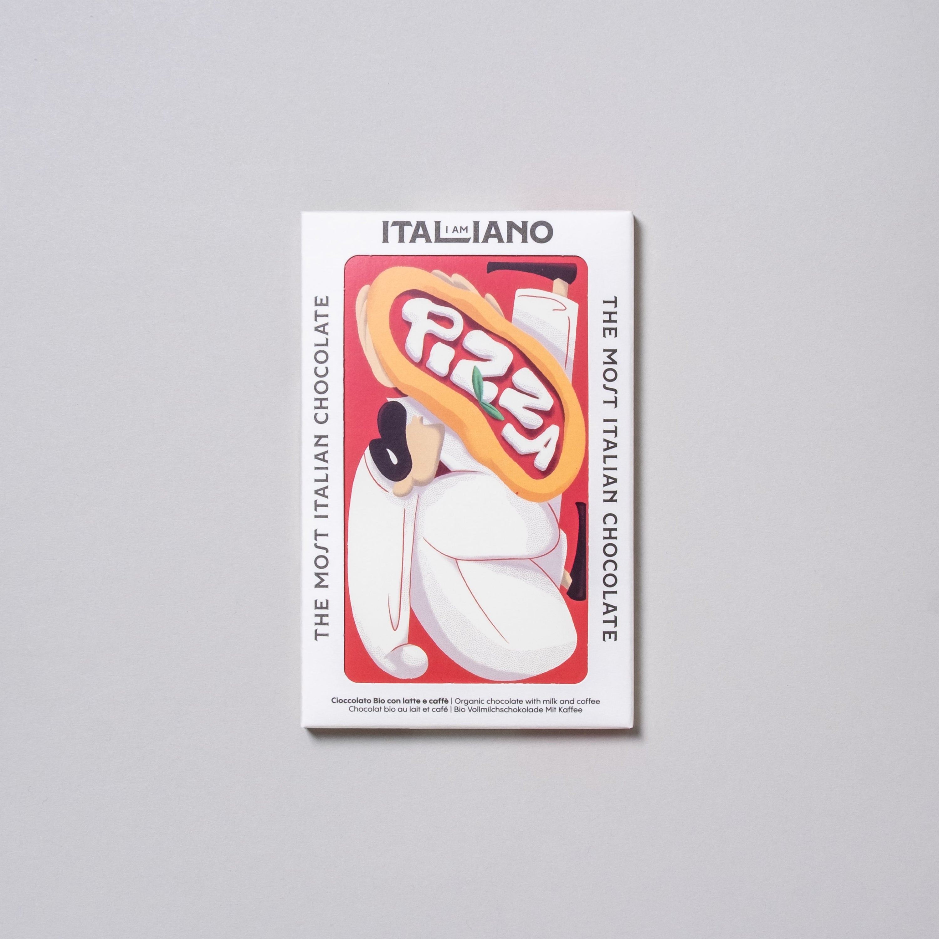 I am Italiano - Organic Chocolate with Milk and Coffee (Pizzaiolo)