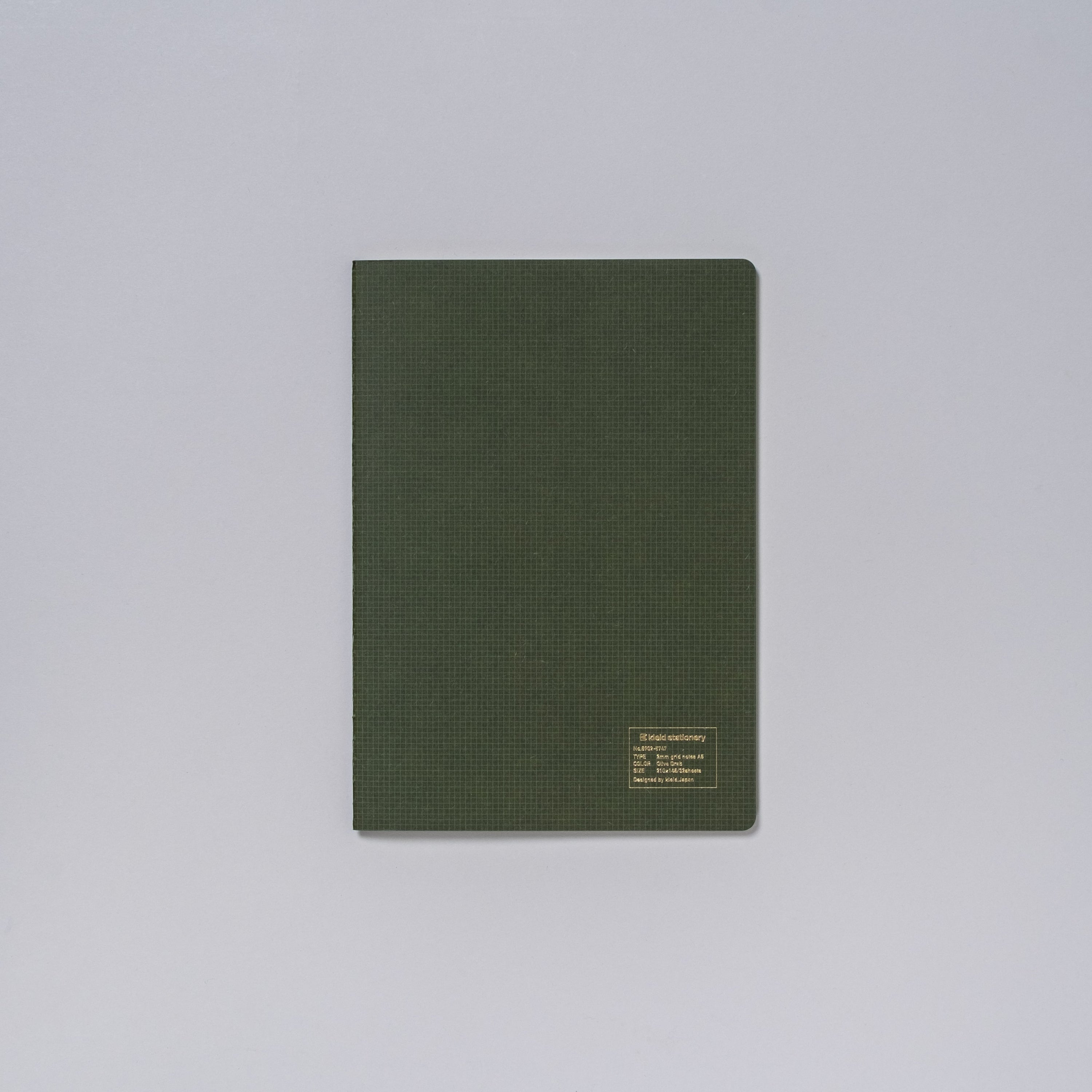 Kleid - 2mm Grid Notes A5 - Green