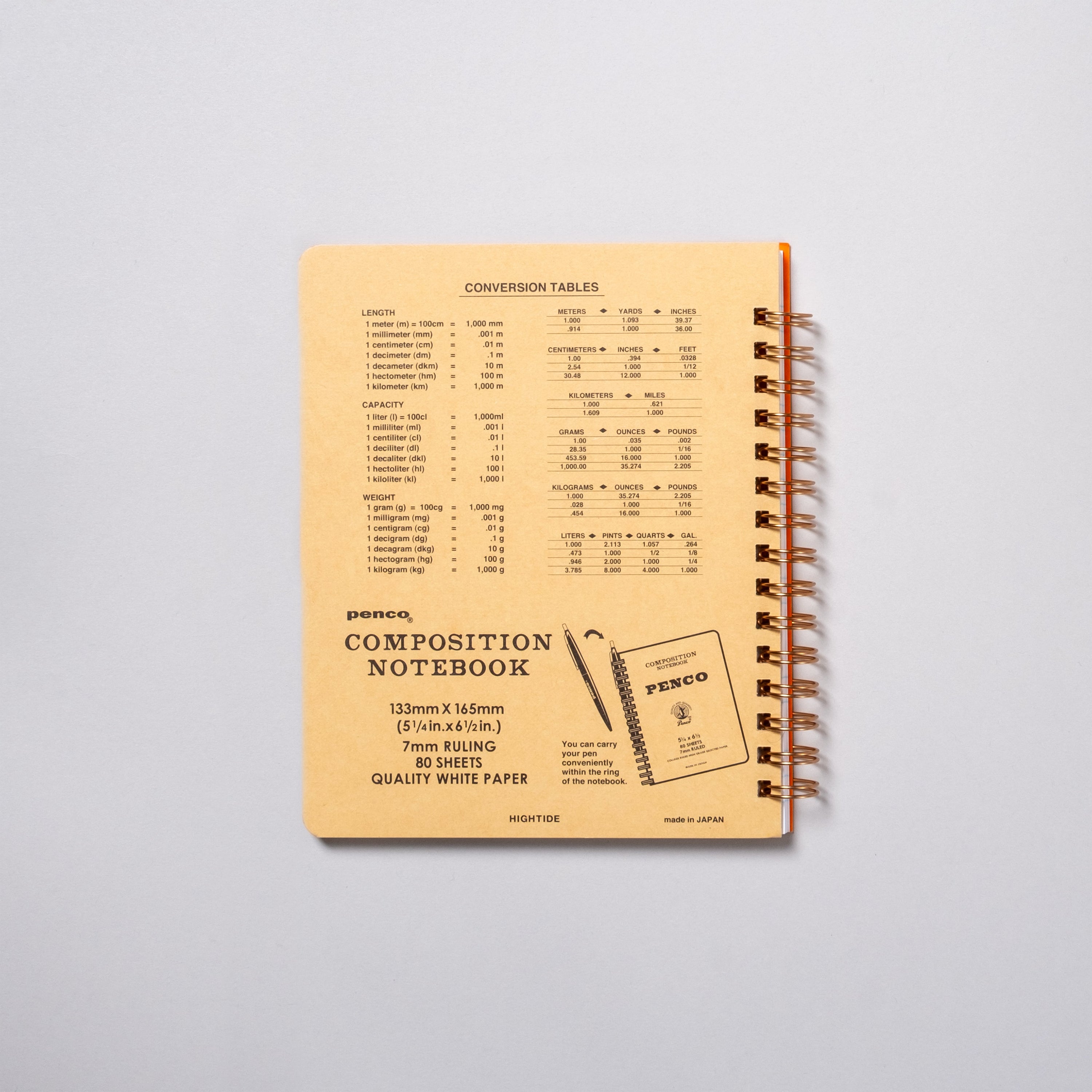 Penco - Coil Notebook Orange